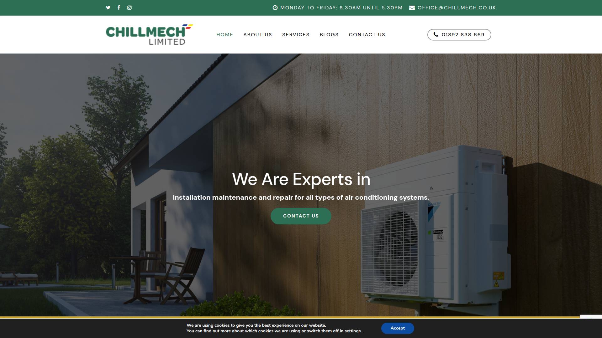 Chillmech Ltd Website
