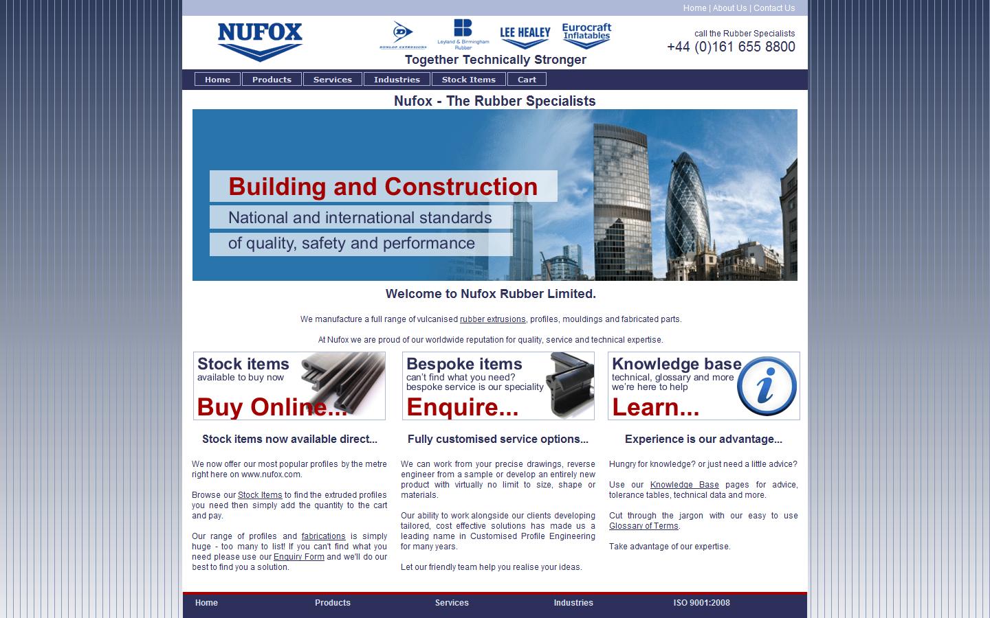 Dunlop Extrusions Website