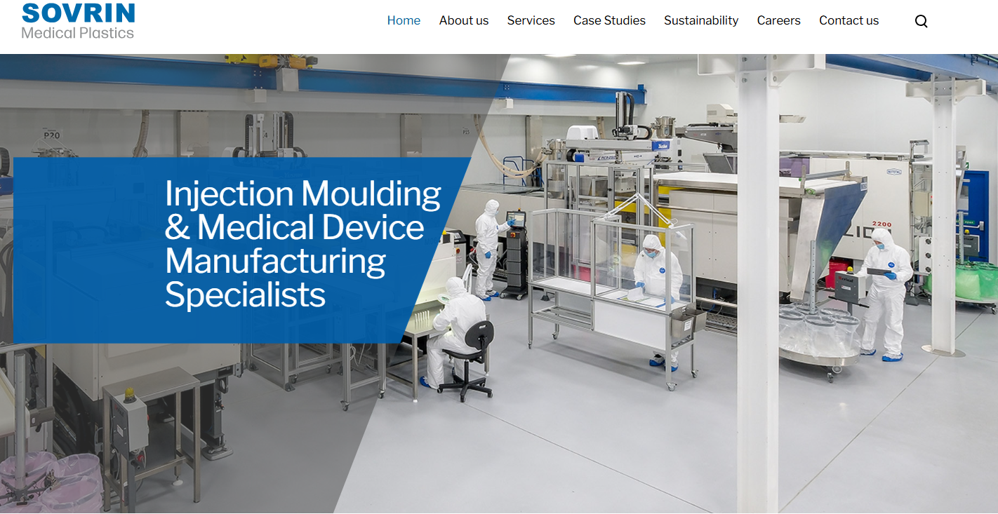 Sovrin Plastics Ltd Website
