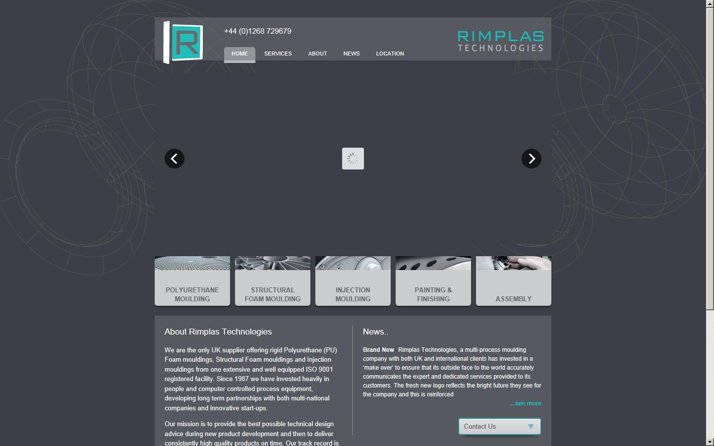 Rim Plastics Technology Ltd Website