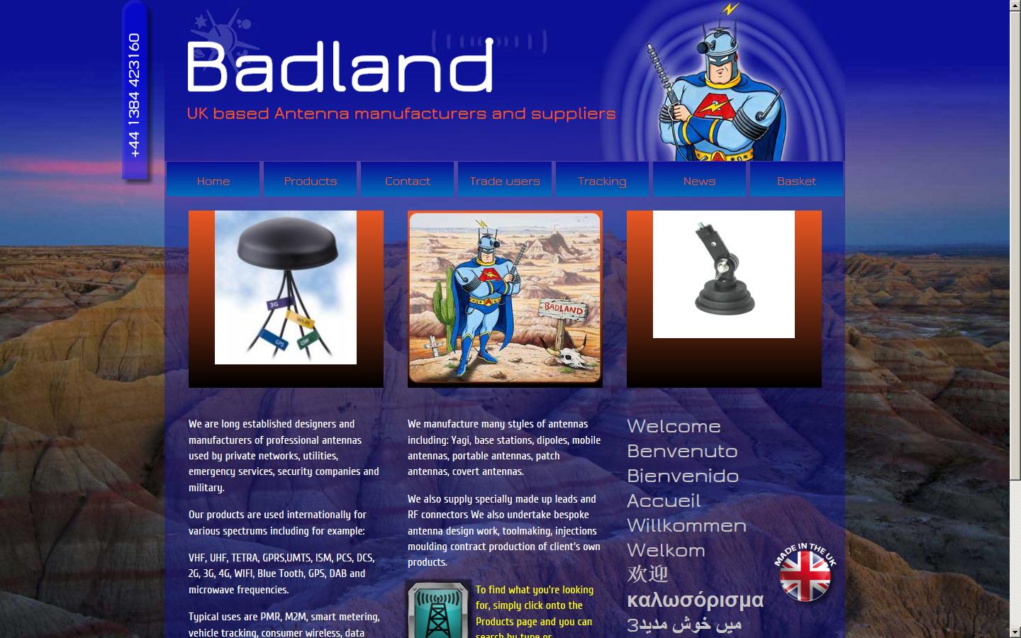 R W Badland Ltd Website