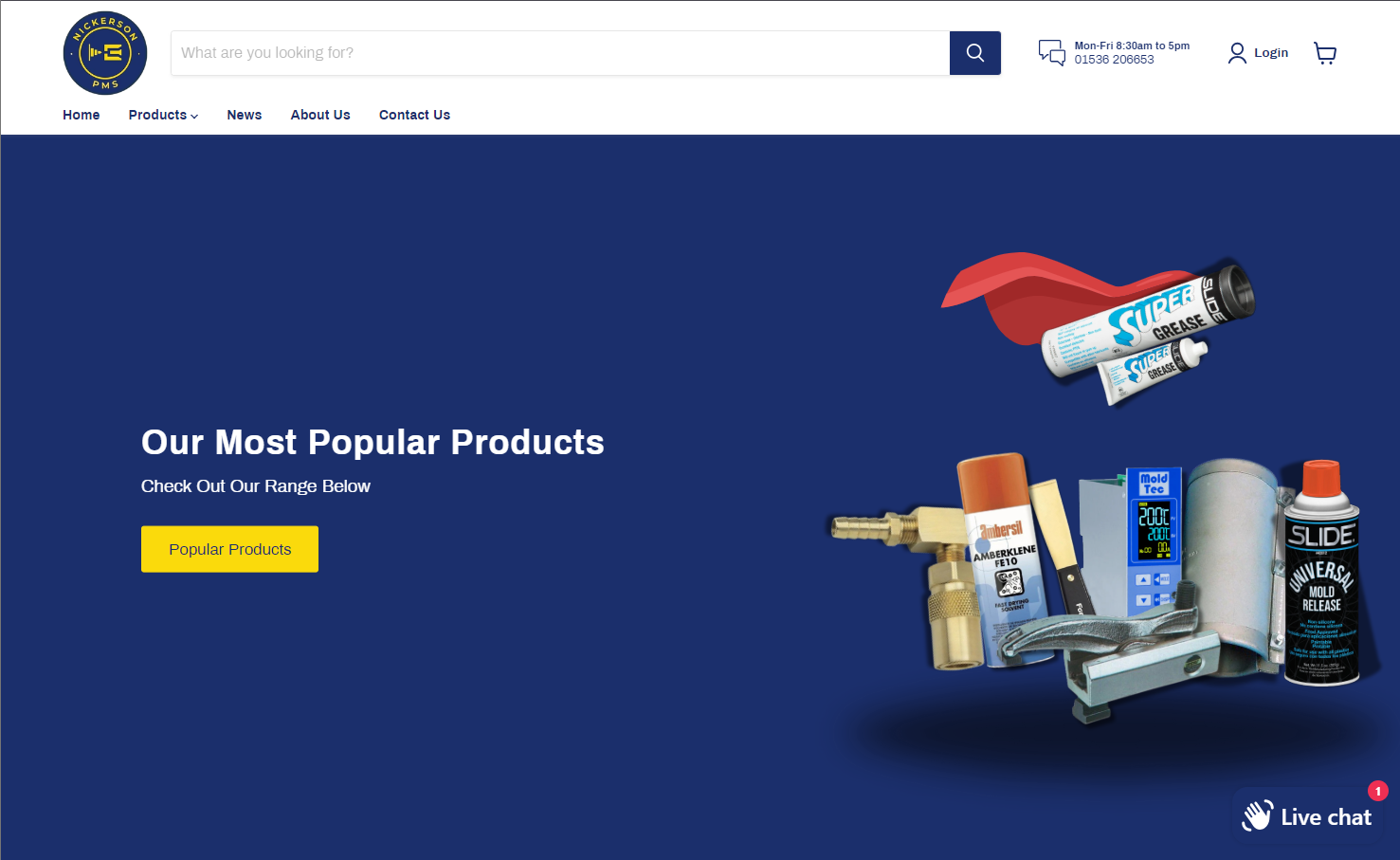 Nickerson Europe Ltd Website