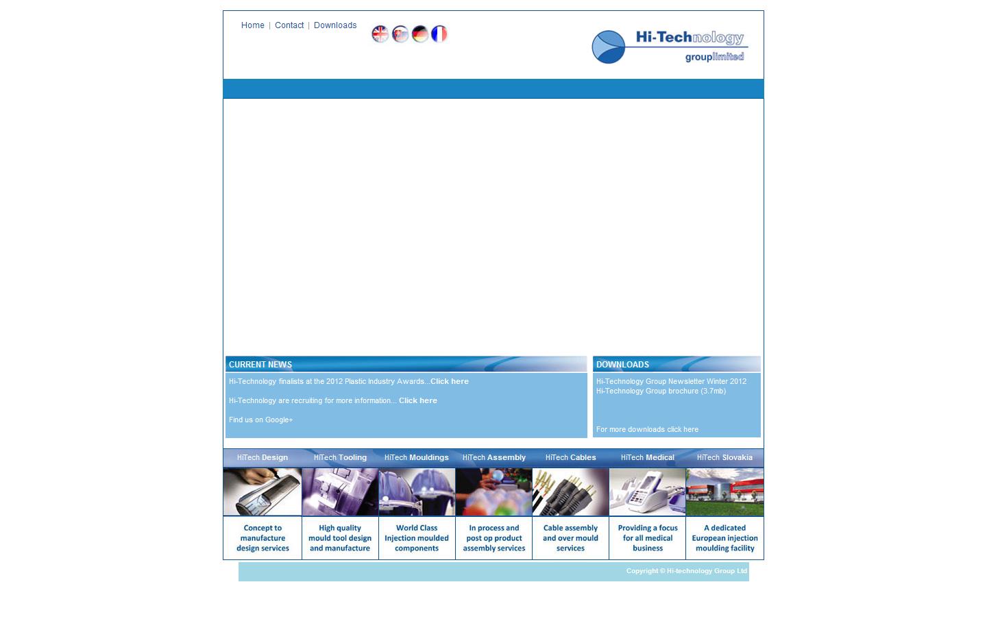 Hi-Tech Mouldings Ltd Website