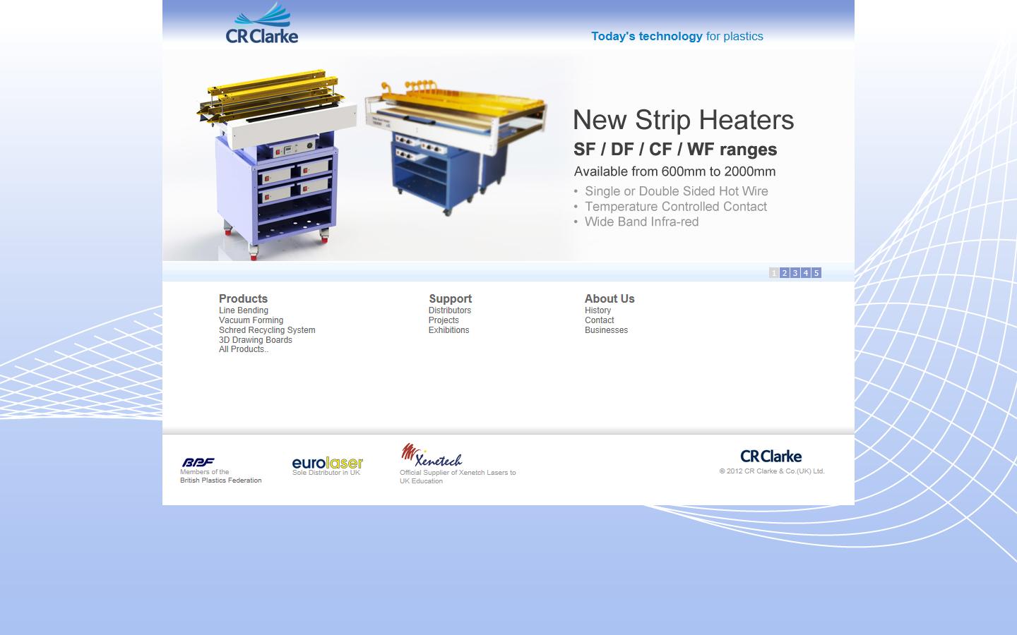 C R Clarke & Co (UK) Ltd Website