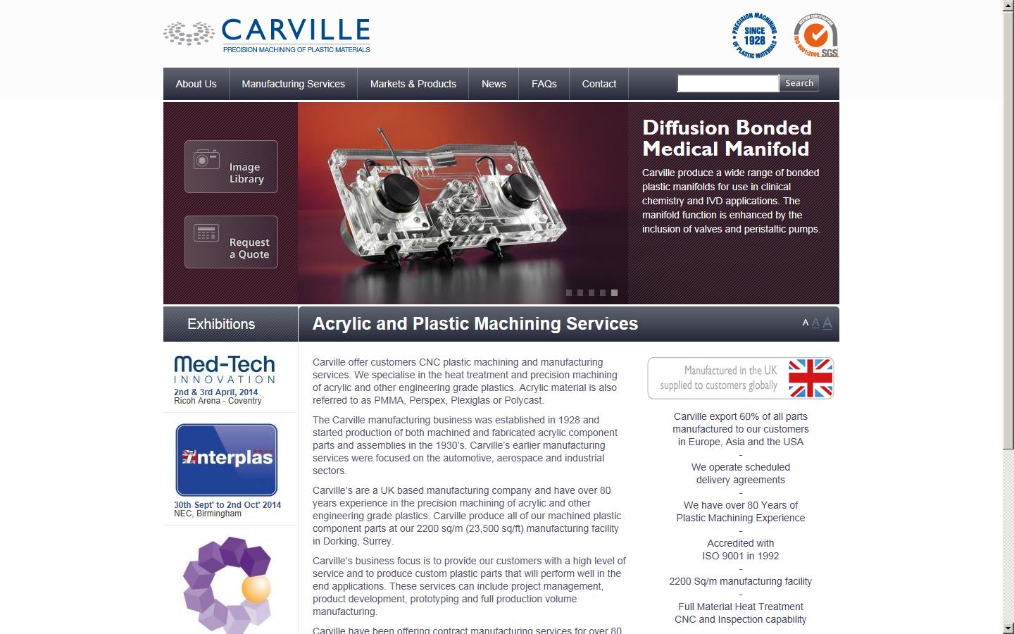 Carville Ltd Website