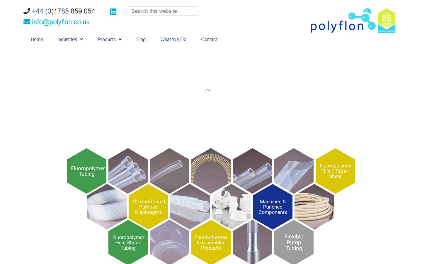 Polyflon Technology Ltd Website