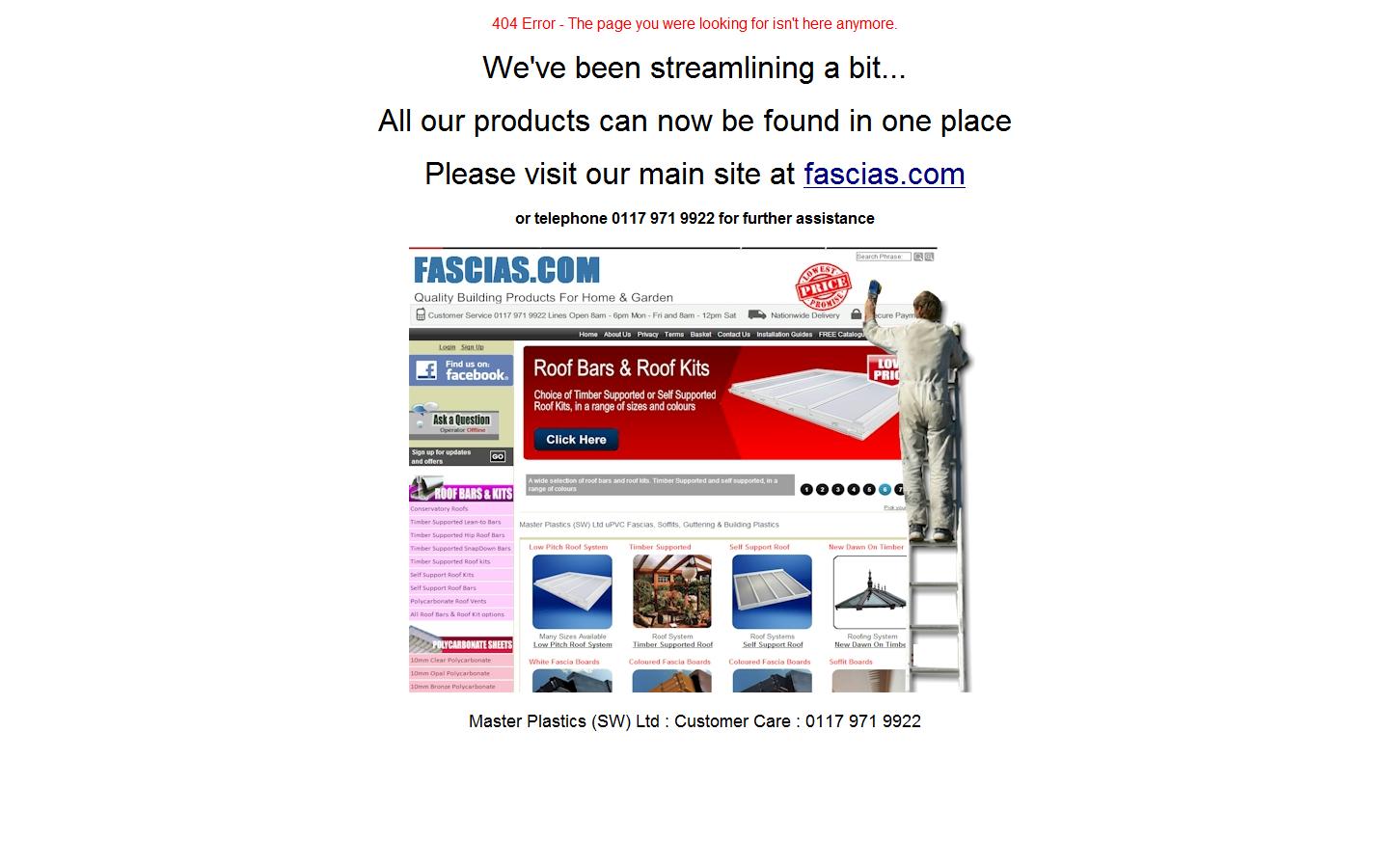 Fascias.com Website