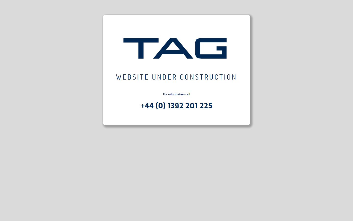 TAG Plastic Extrusion Ltd Website