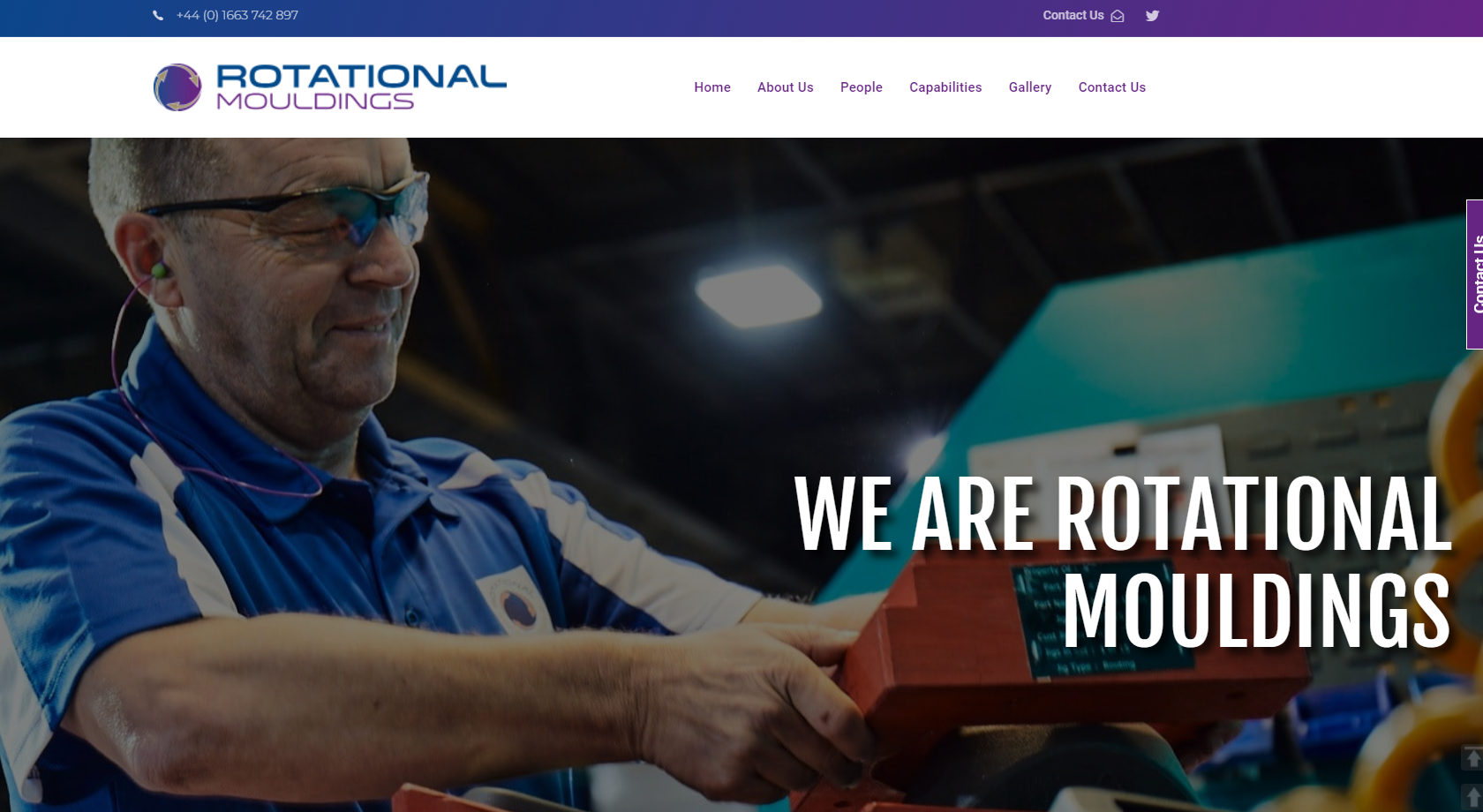Rotational Mouldings Ltd Website