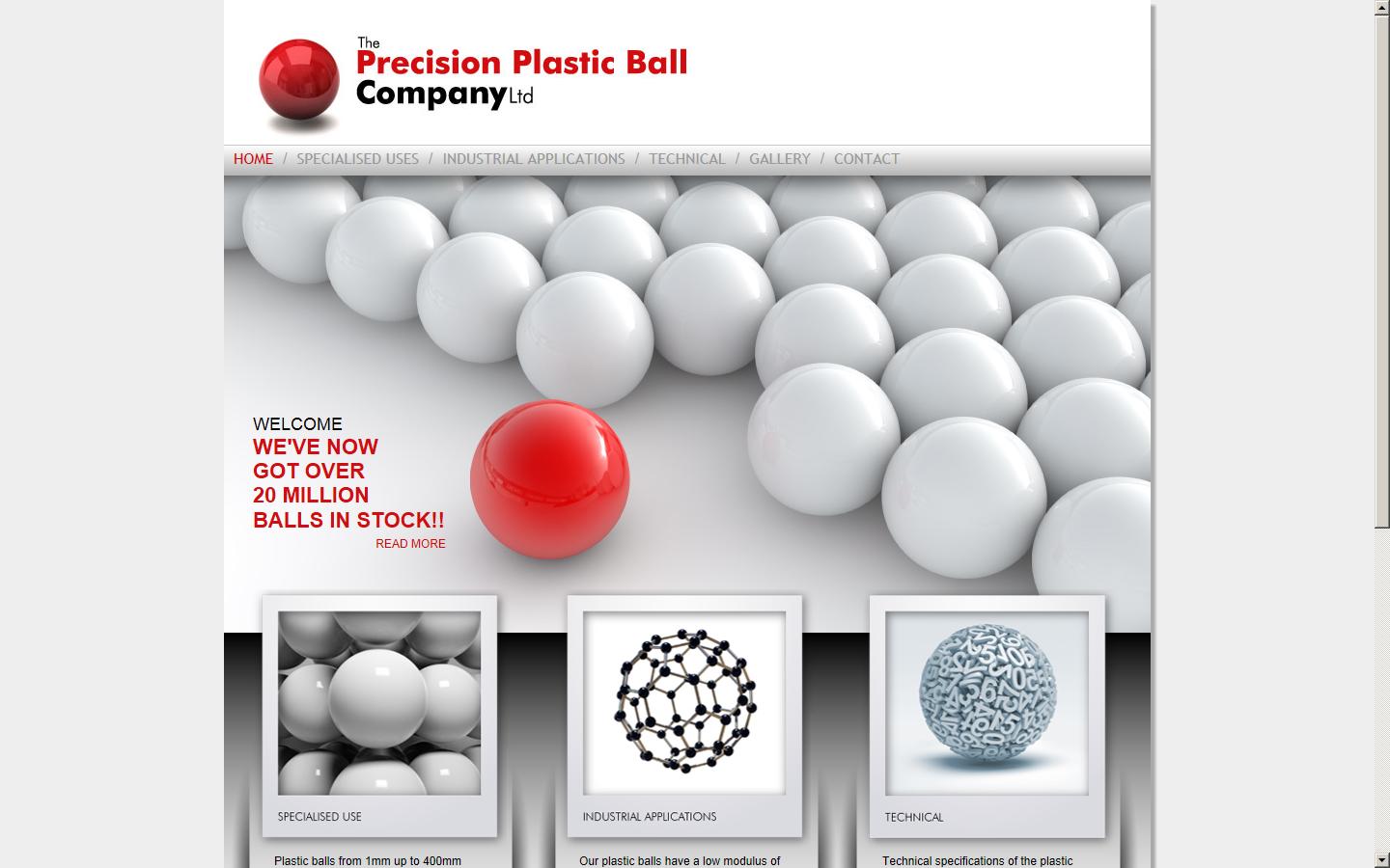 The Precision Plastic Ball Co Ltd Website