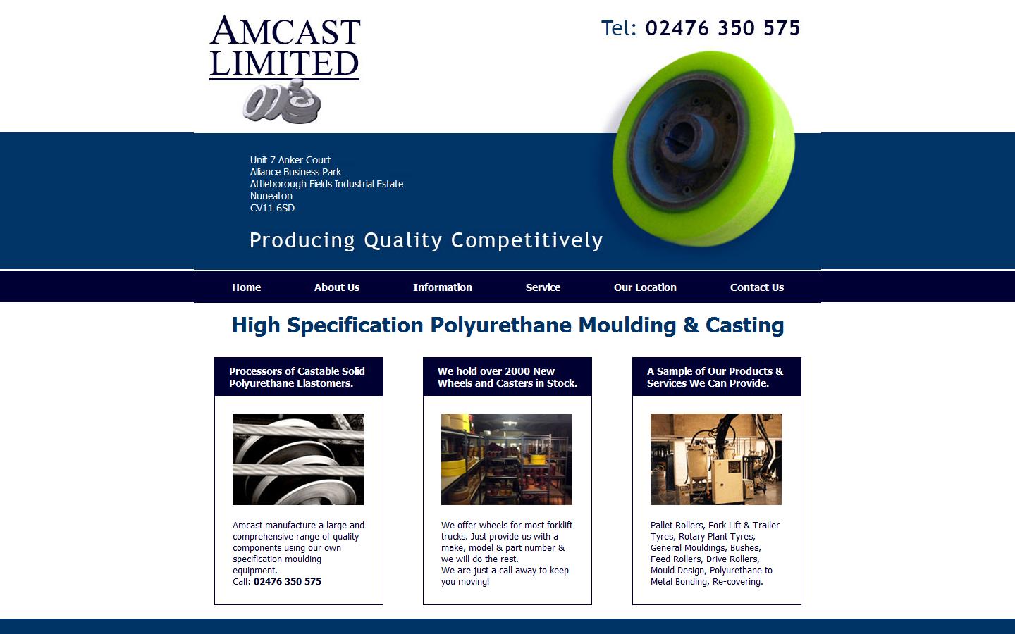Amcast Ltd Website