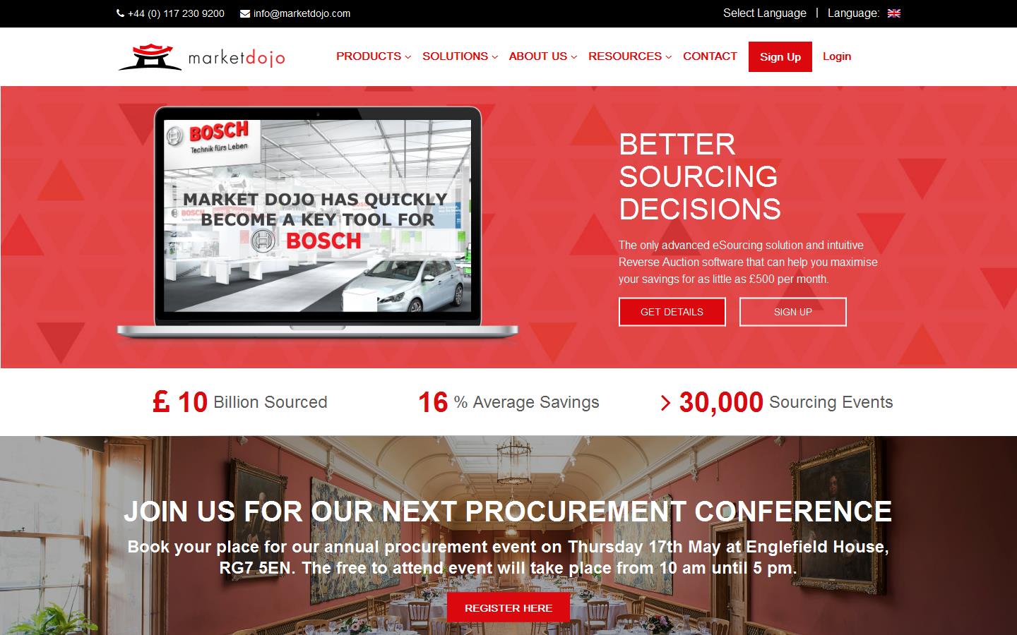 Market Dojo Ltd Website