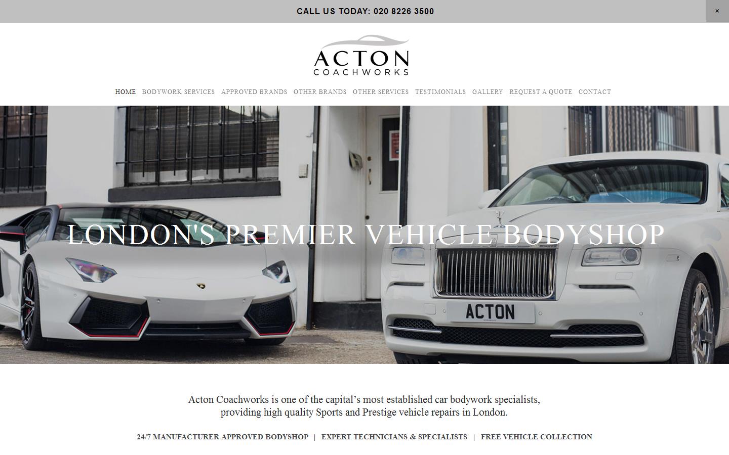 Acton Coachworks Website