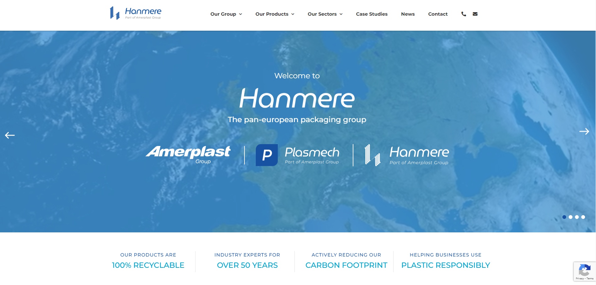 Hanmere Polythene Ltd Website