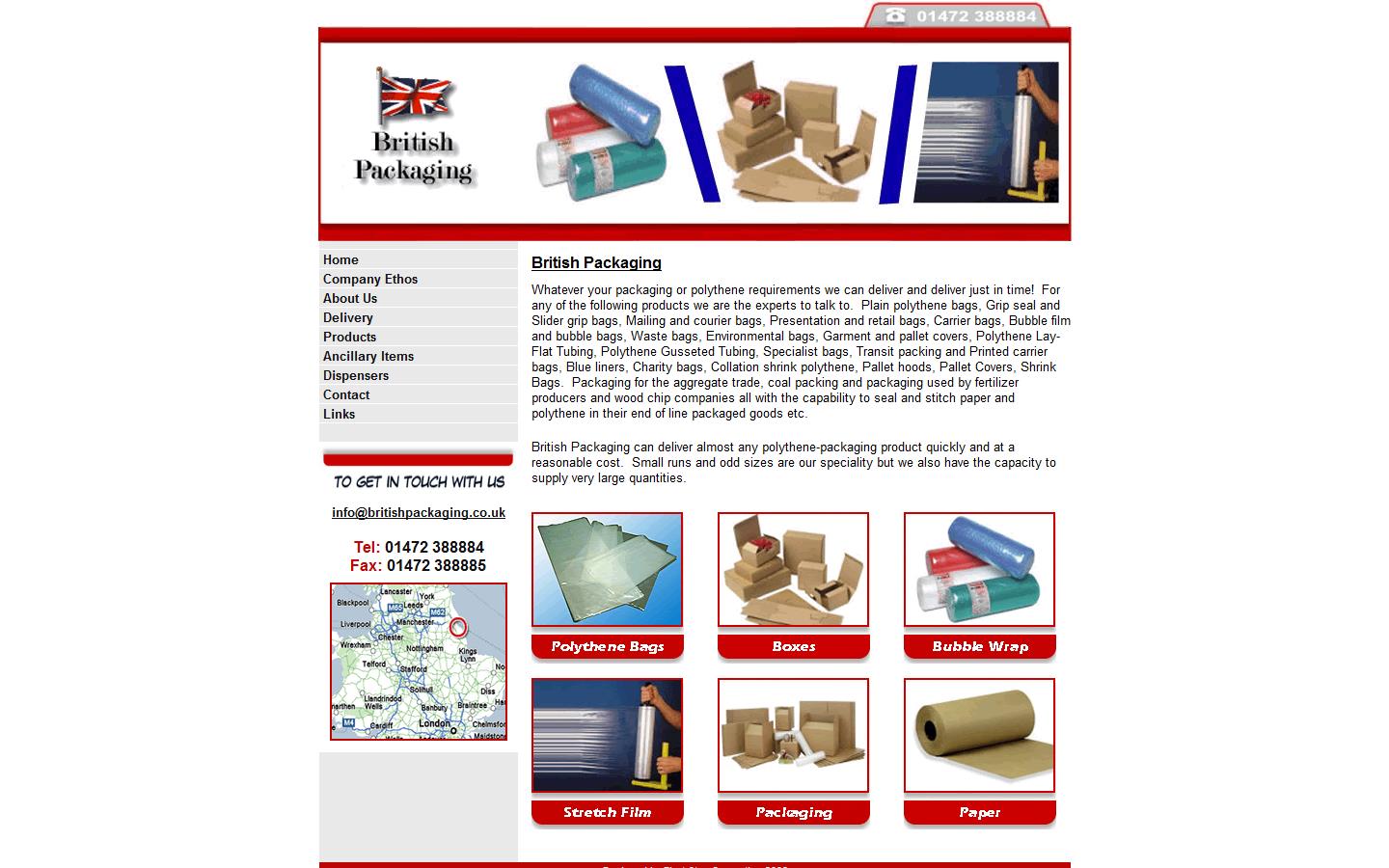 British Packaging Website