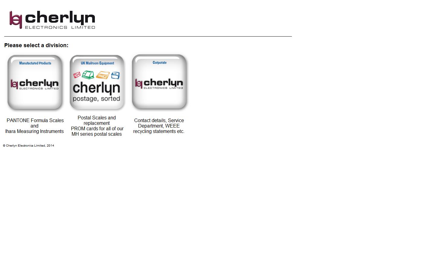 Cherlyn Electronics Ltd  Website