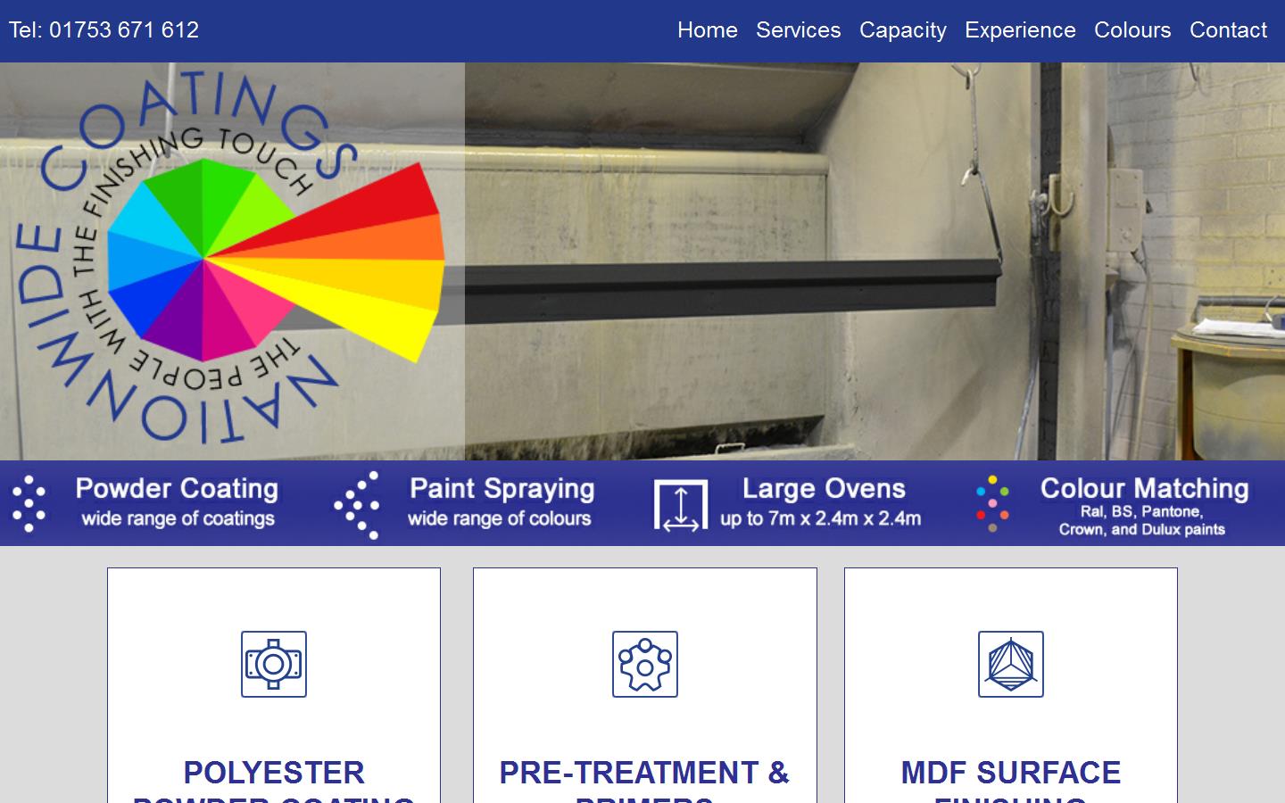 Nationwide Coatings (UK) Ltd Website