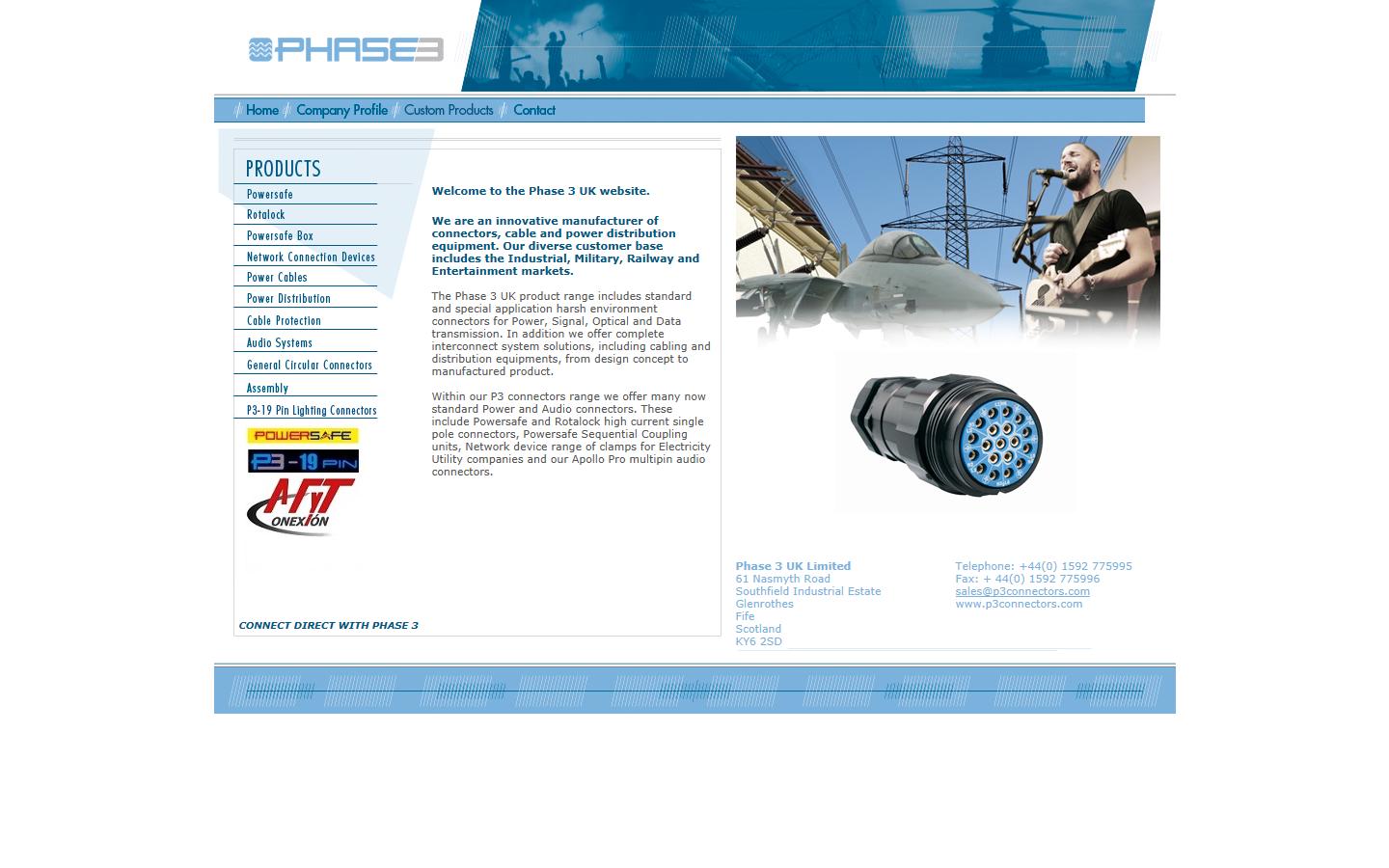 Phase 3 Uk Ltd Website