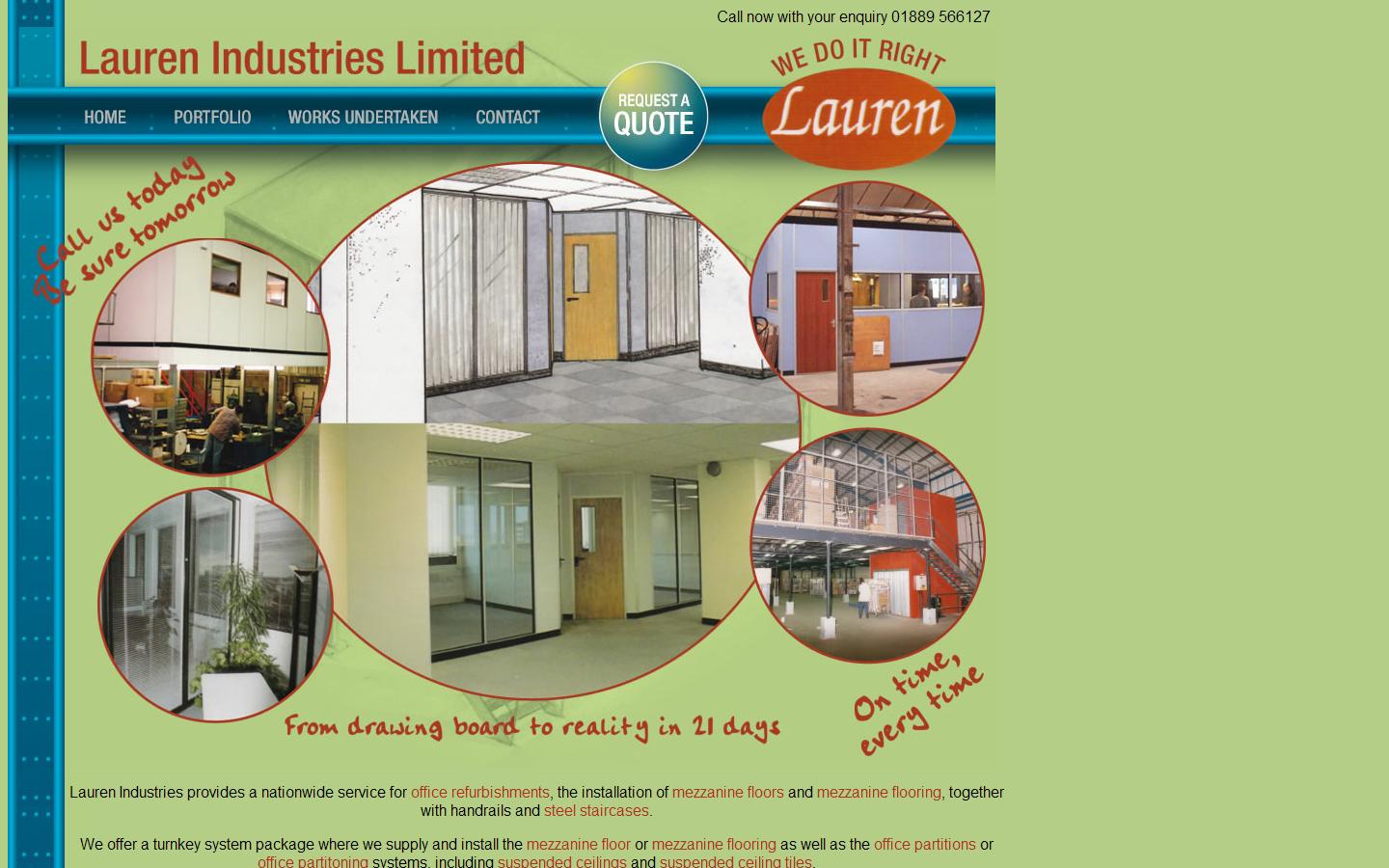Lauren Industries Website