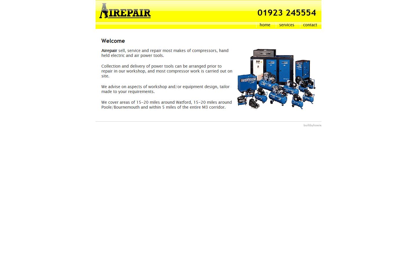 Airepair Website