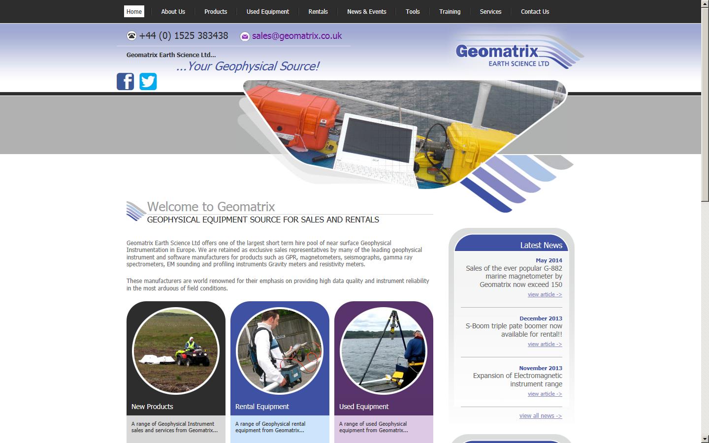Geomatrix Earth Science Ltd Website