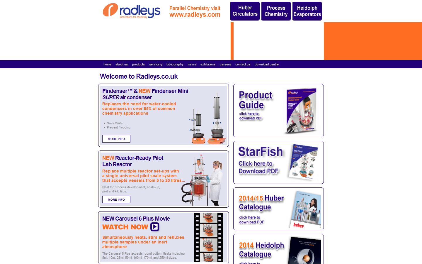 Radleys Website