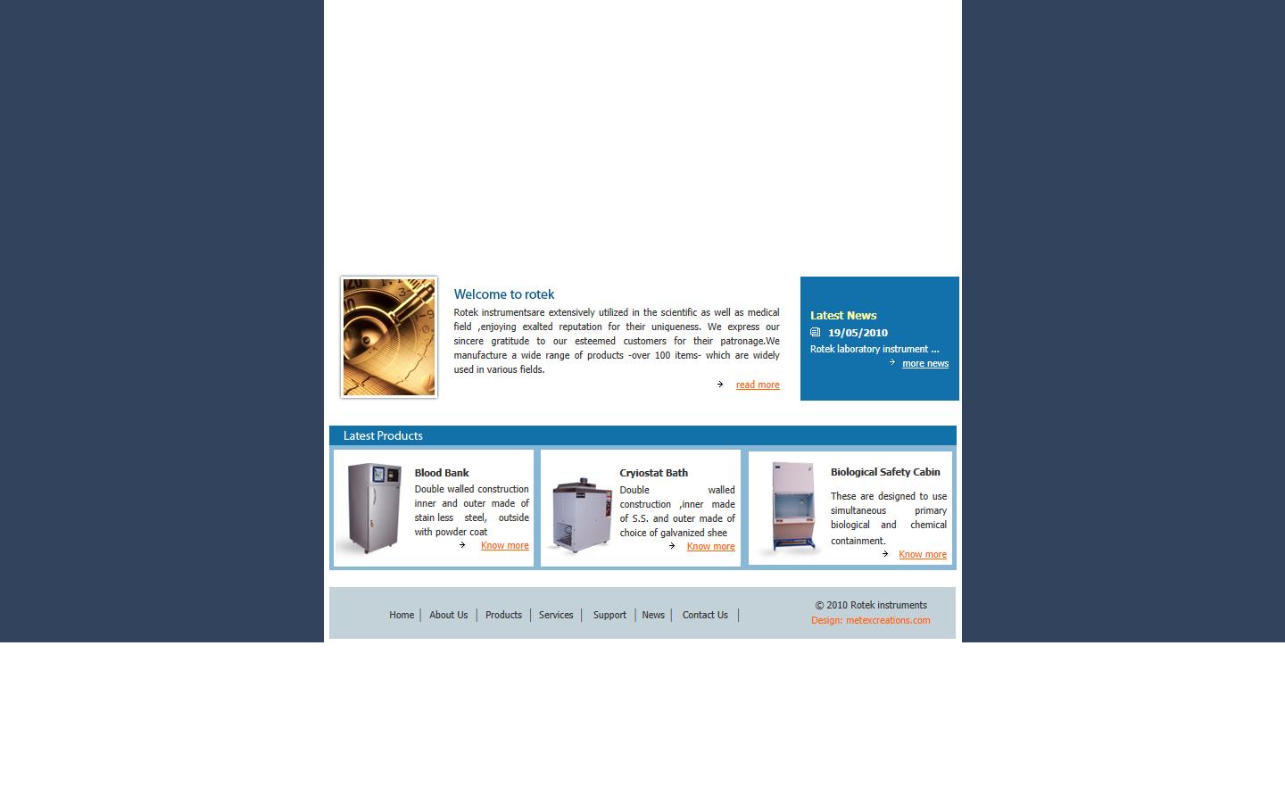 B & C Industries Website