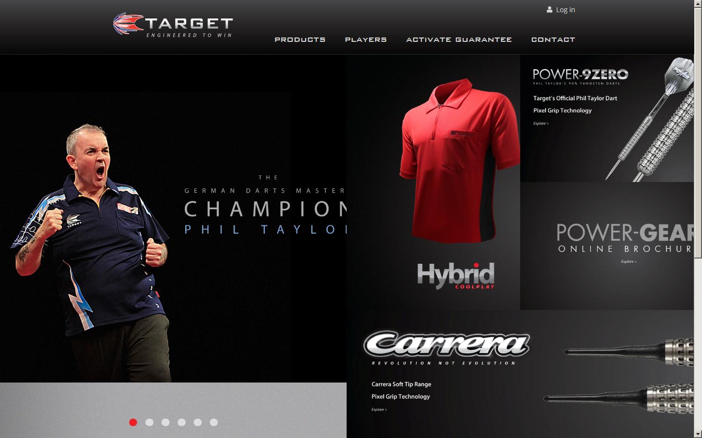 Target Sports Ltd Website