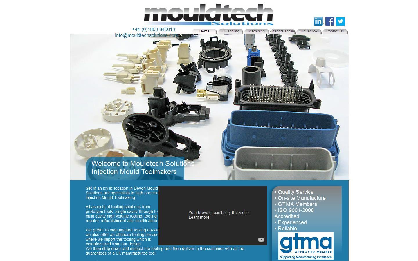 Mouldtech Solutions Website