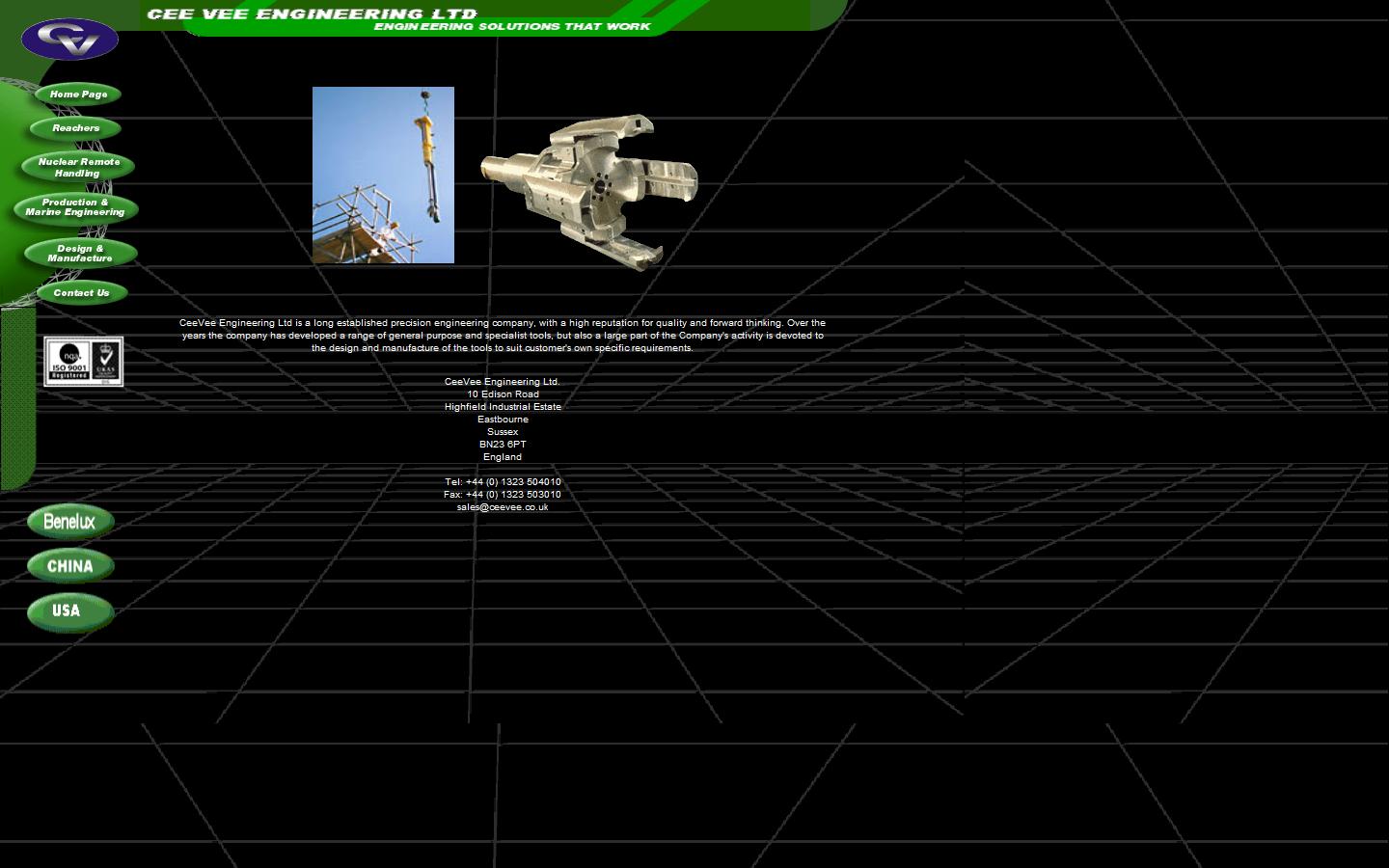 Cee Vee Engineering Ltd Website