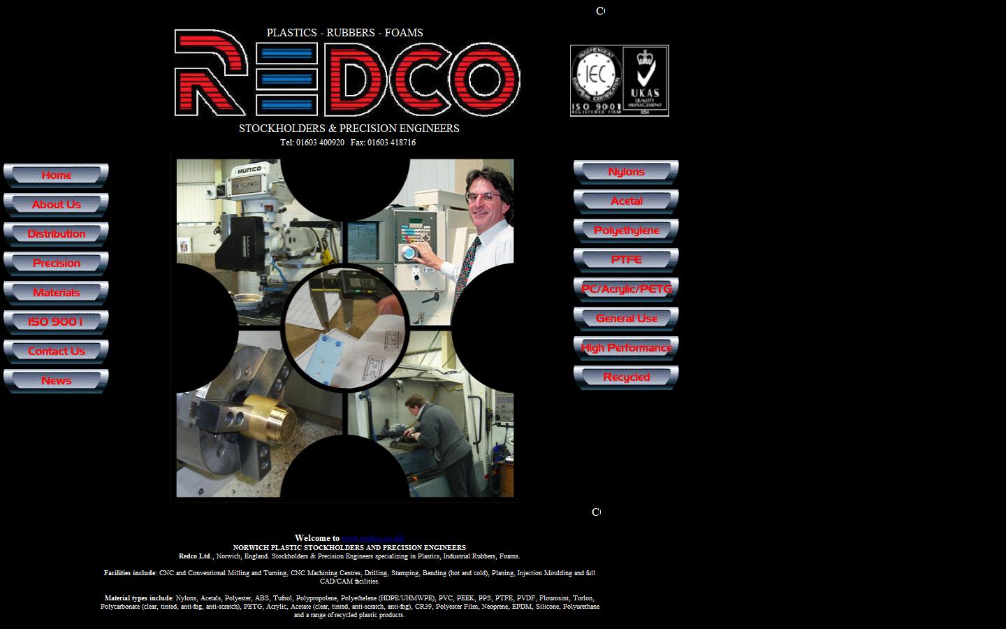 Redco Ltd Website