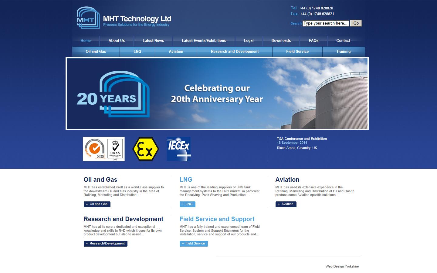 MHT Technology Ltd Website