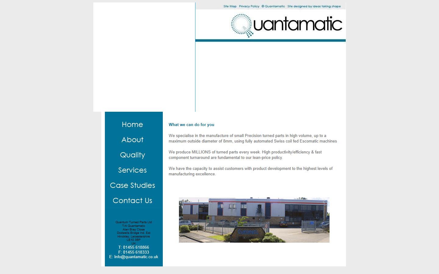 Quantamatic Website