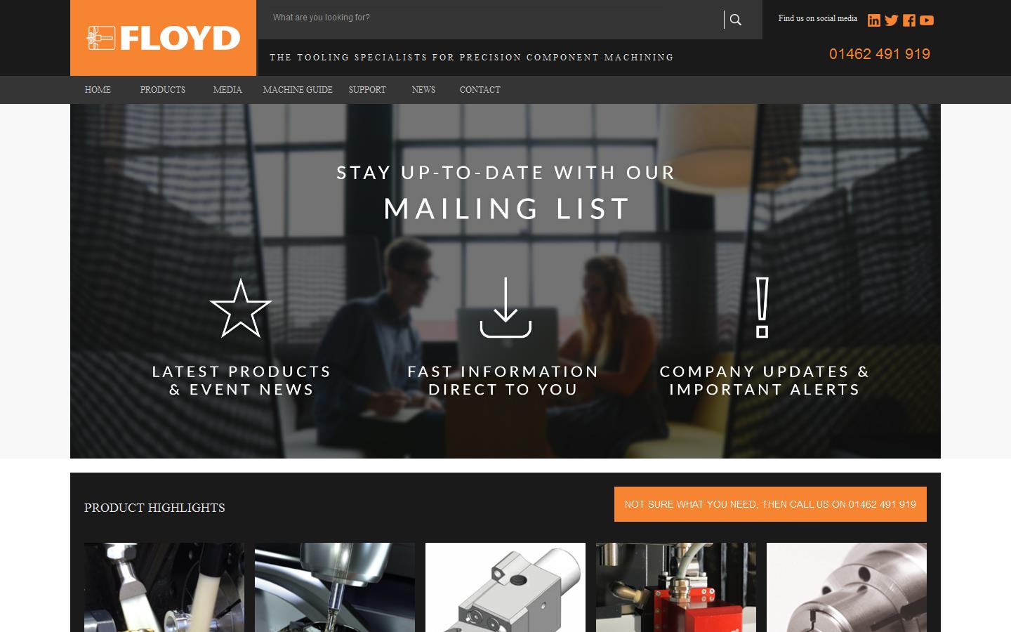 Floyd Automatic Tooling Ltd Website