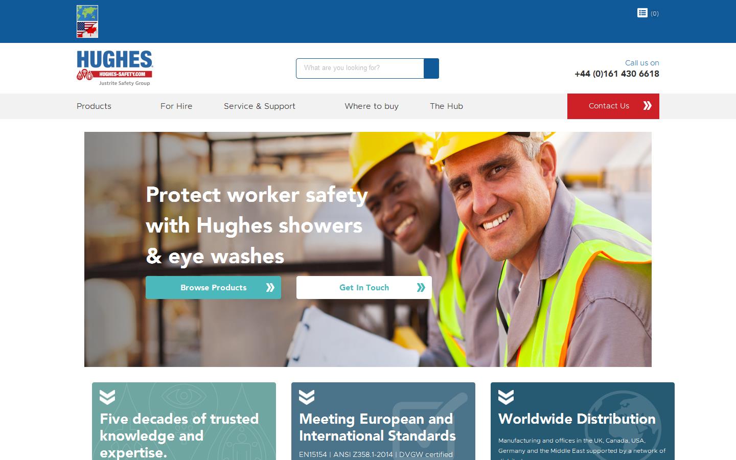 Hughes Shelter Systems Website