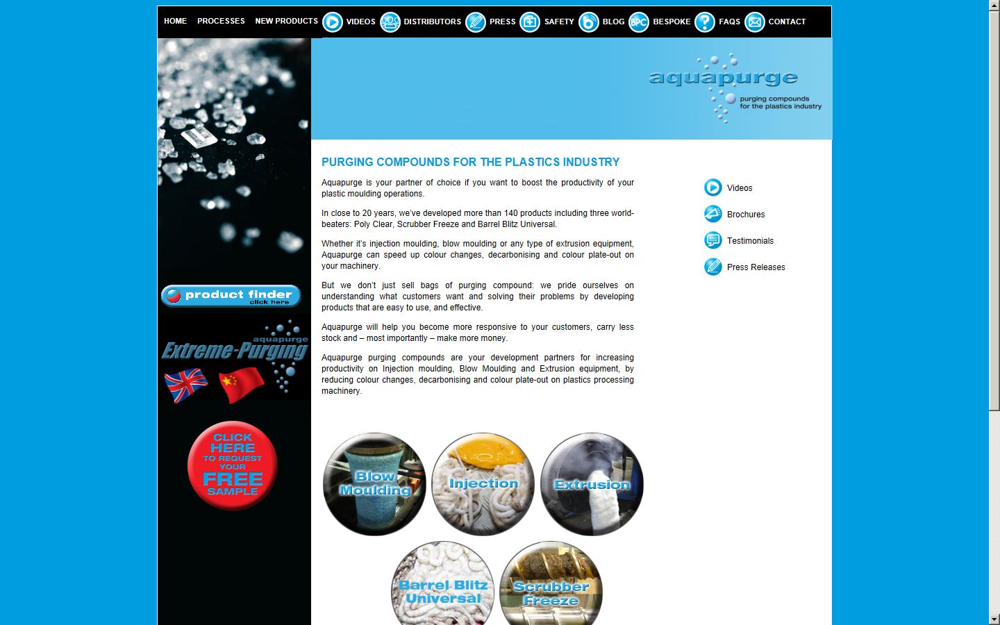 Aquapurge Website