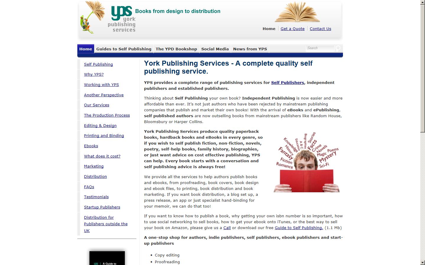YPS Publishing Website