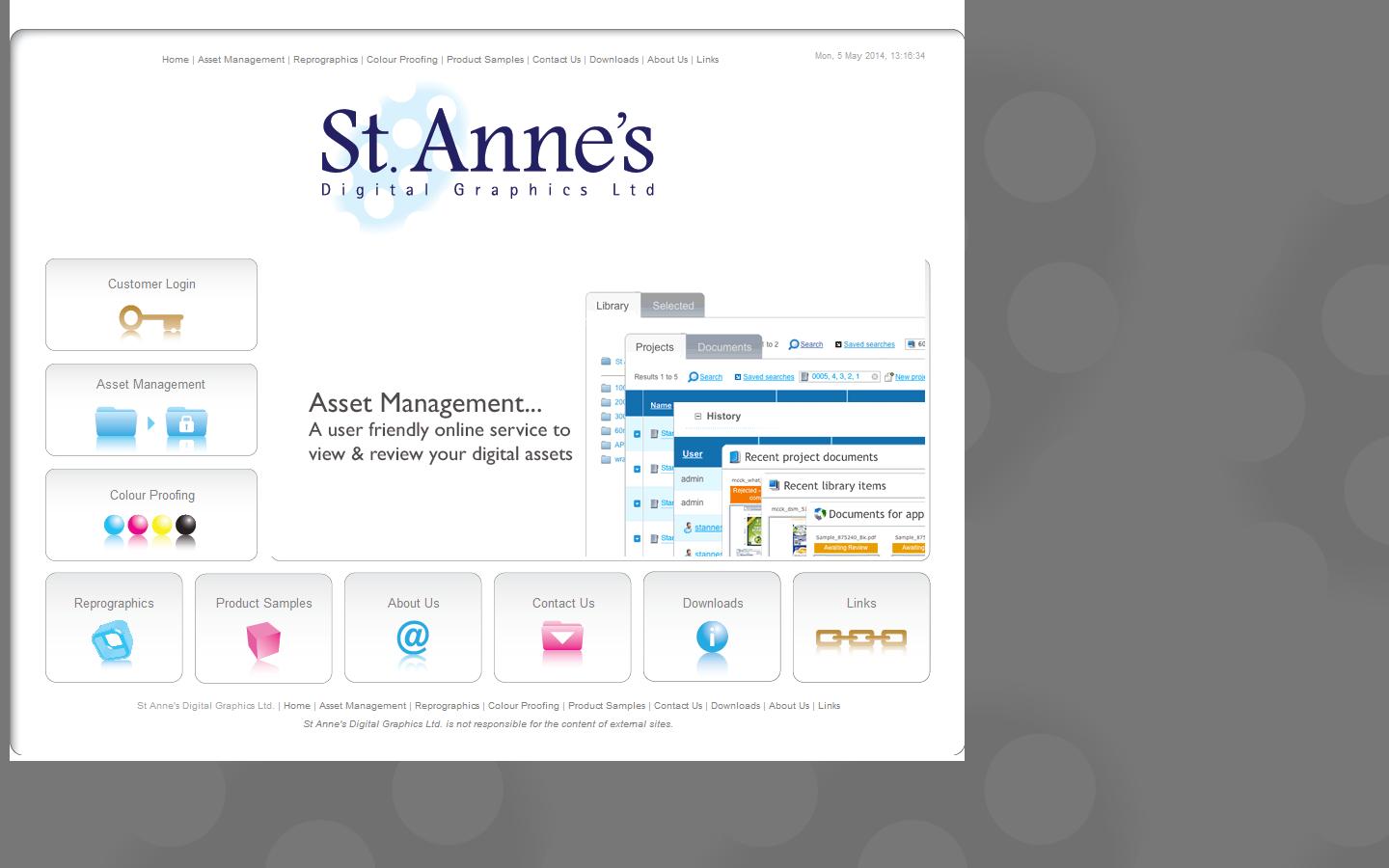 St Annes Digital Graphics Ltd Website