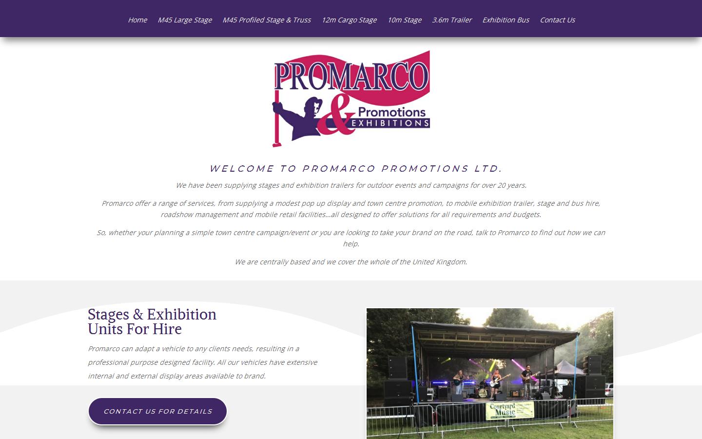 Promarco Ltd Website