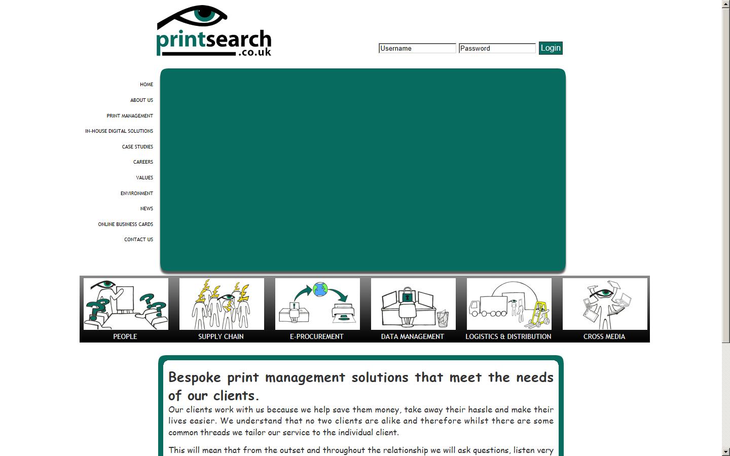 Print Search Website
