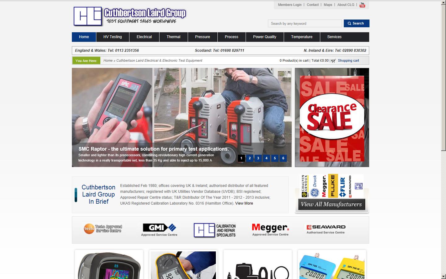 Cuthbertson Laird Group Website