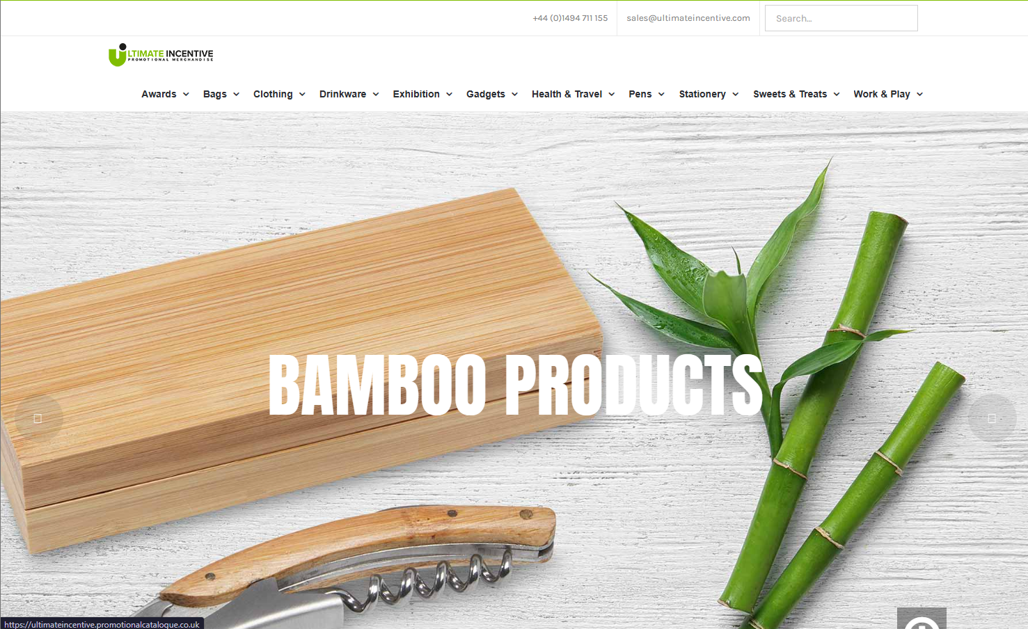 Ultimate Incentive Ltd Website