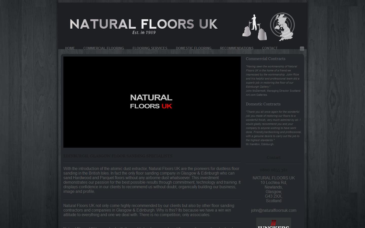 Natural Floors UK Website