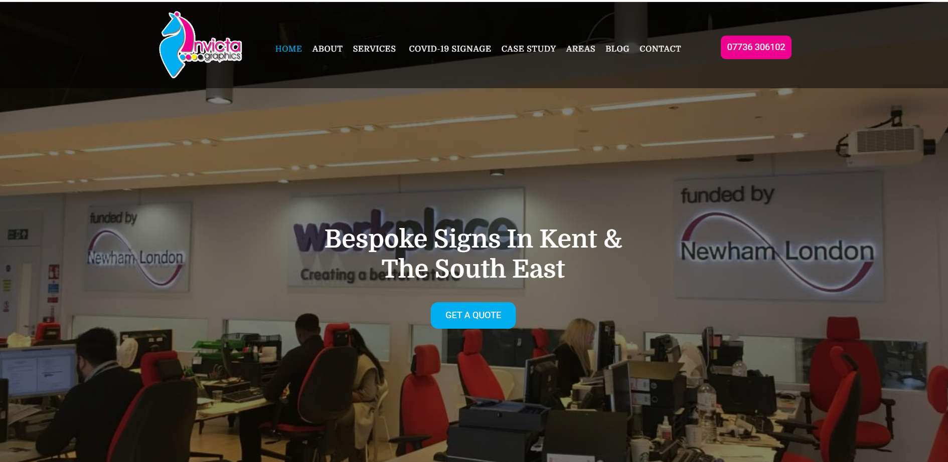 Invicta Graphics Website