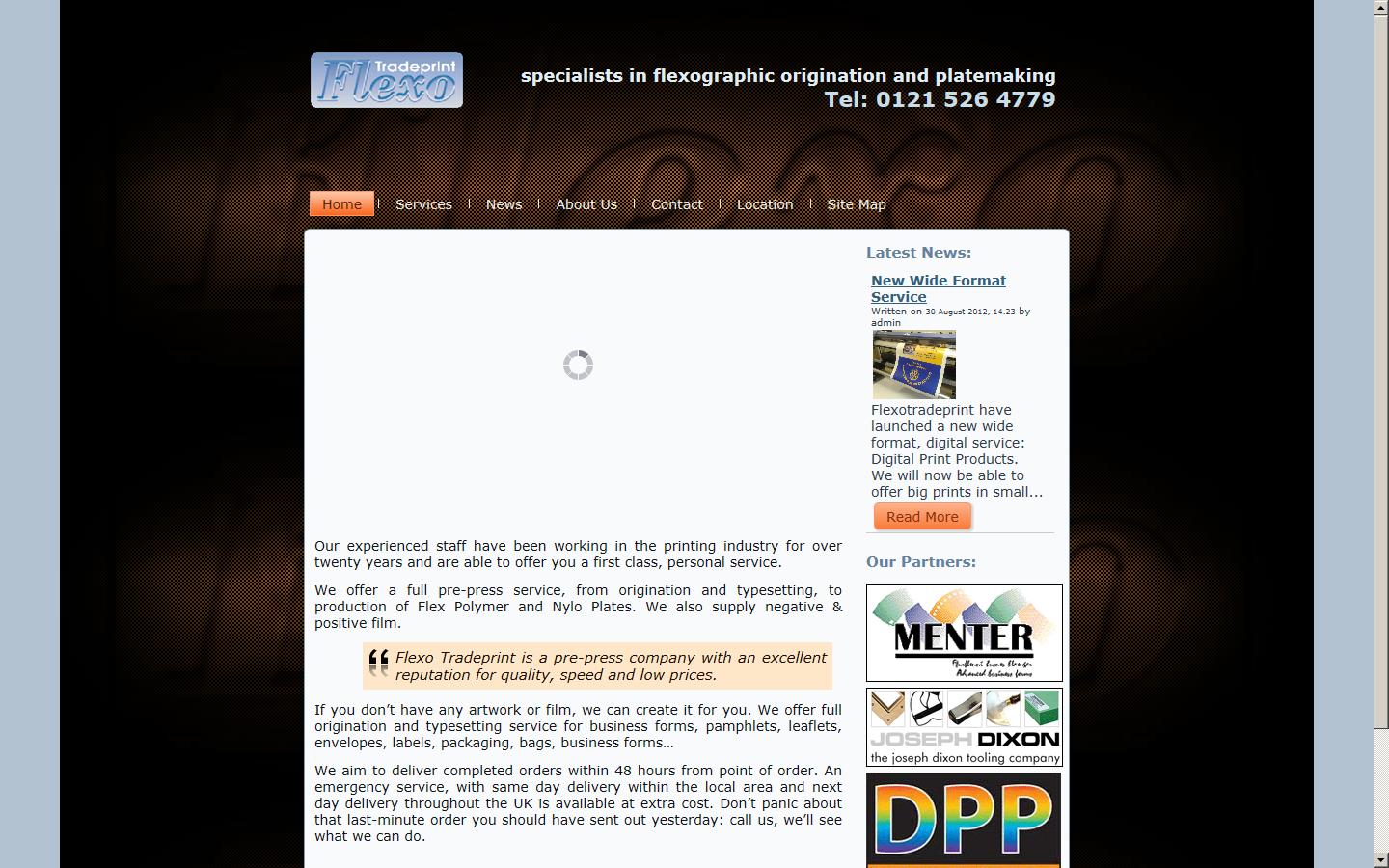 Flexo Trade Print Website