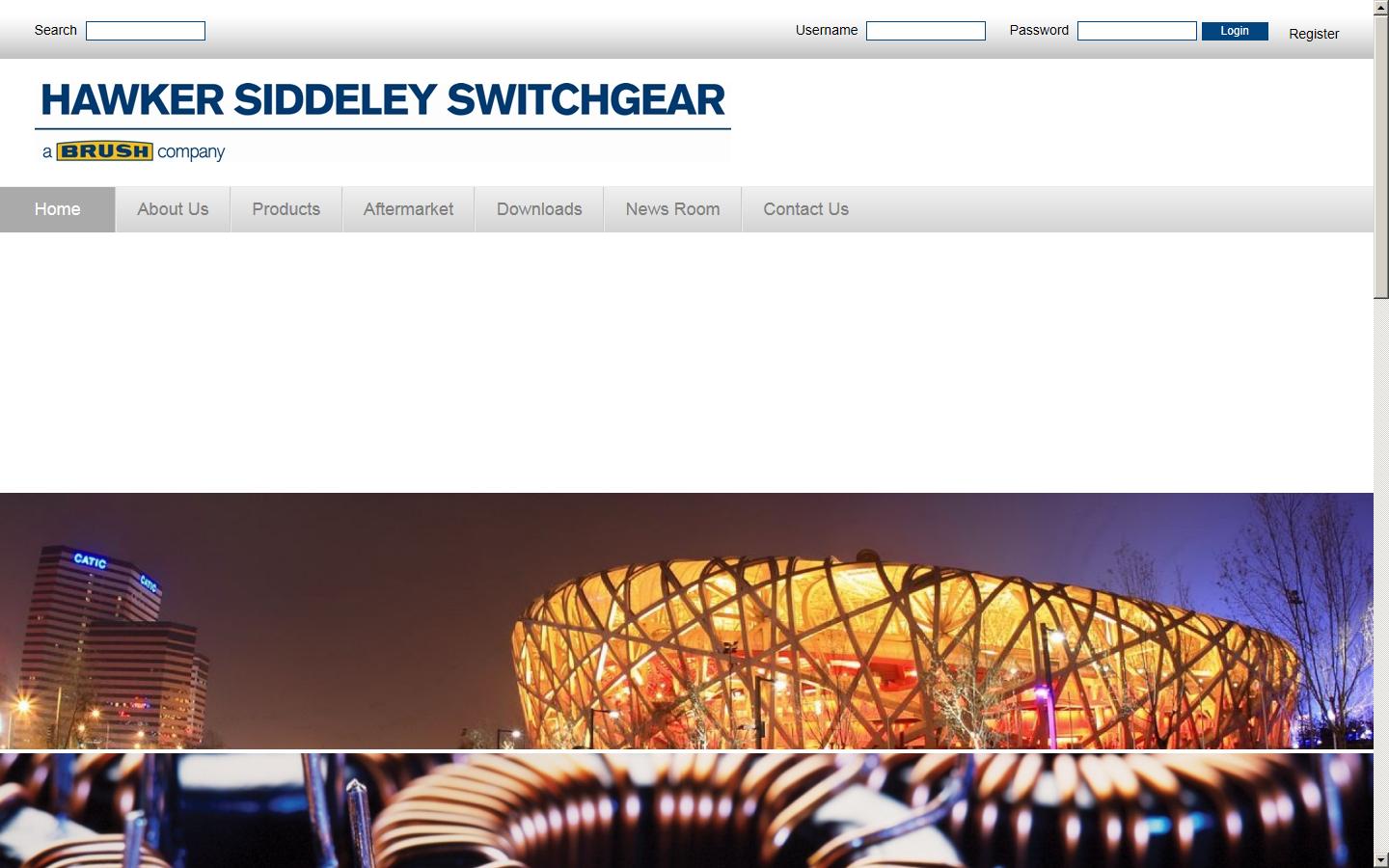Hawker Siddeley Switchgear Ltd Website