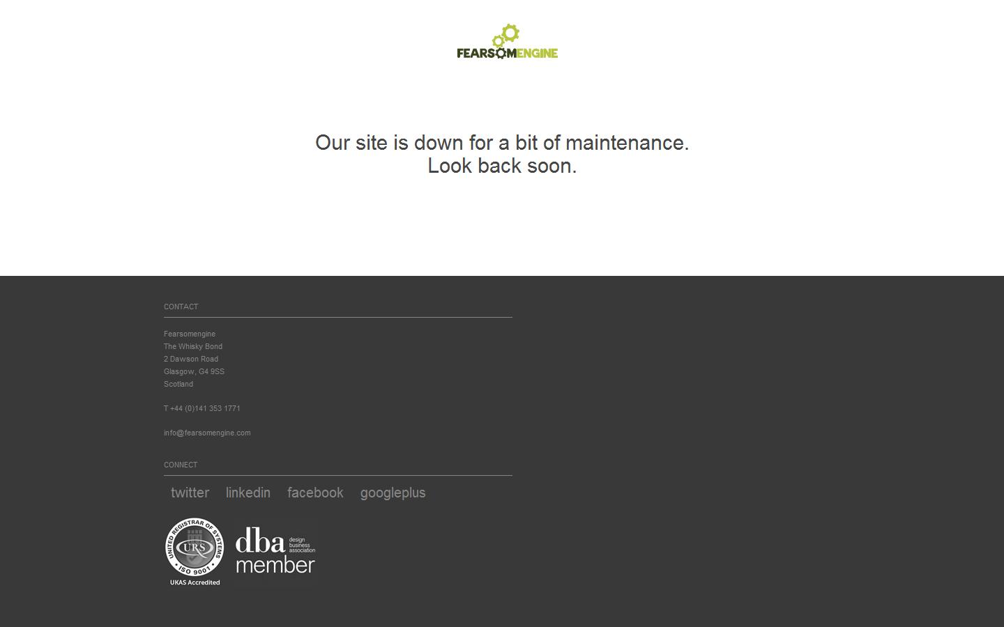 Fearsomengine Website