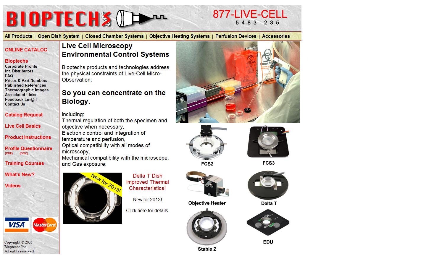 Bioptechs Inc Website