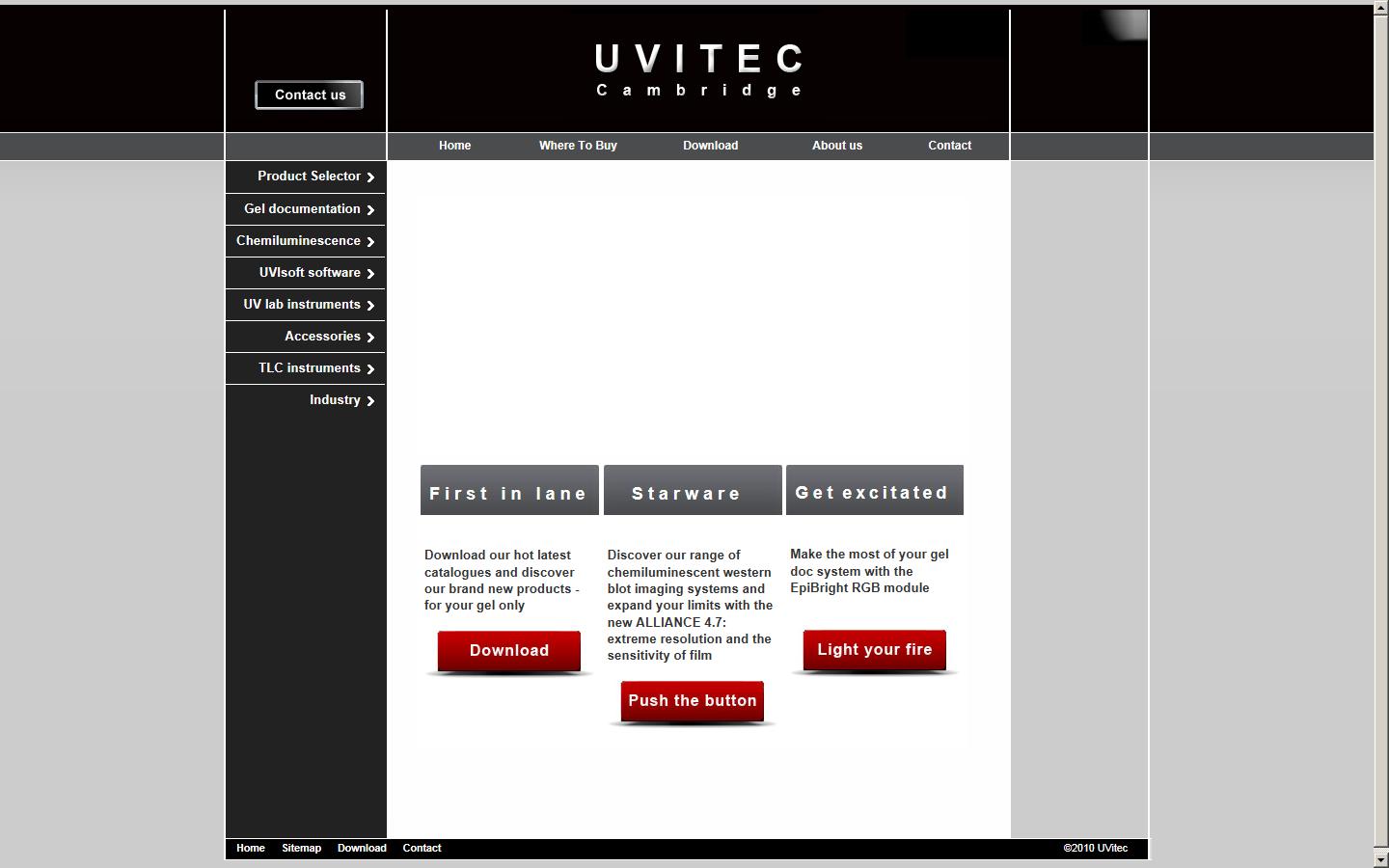 UVItec Ltd Website