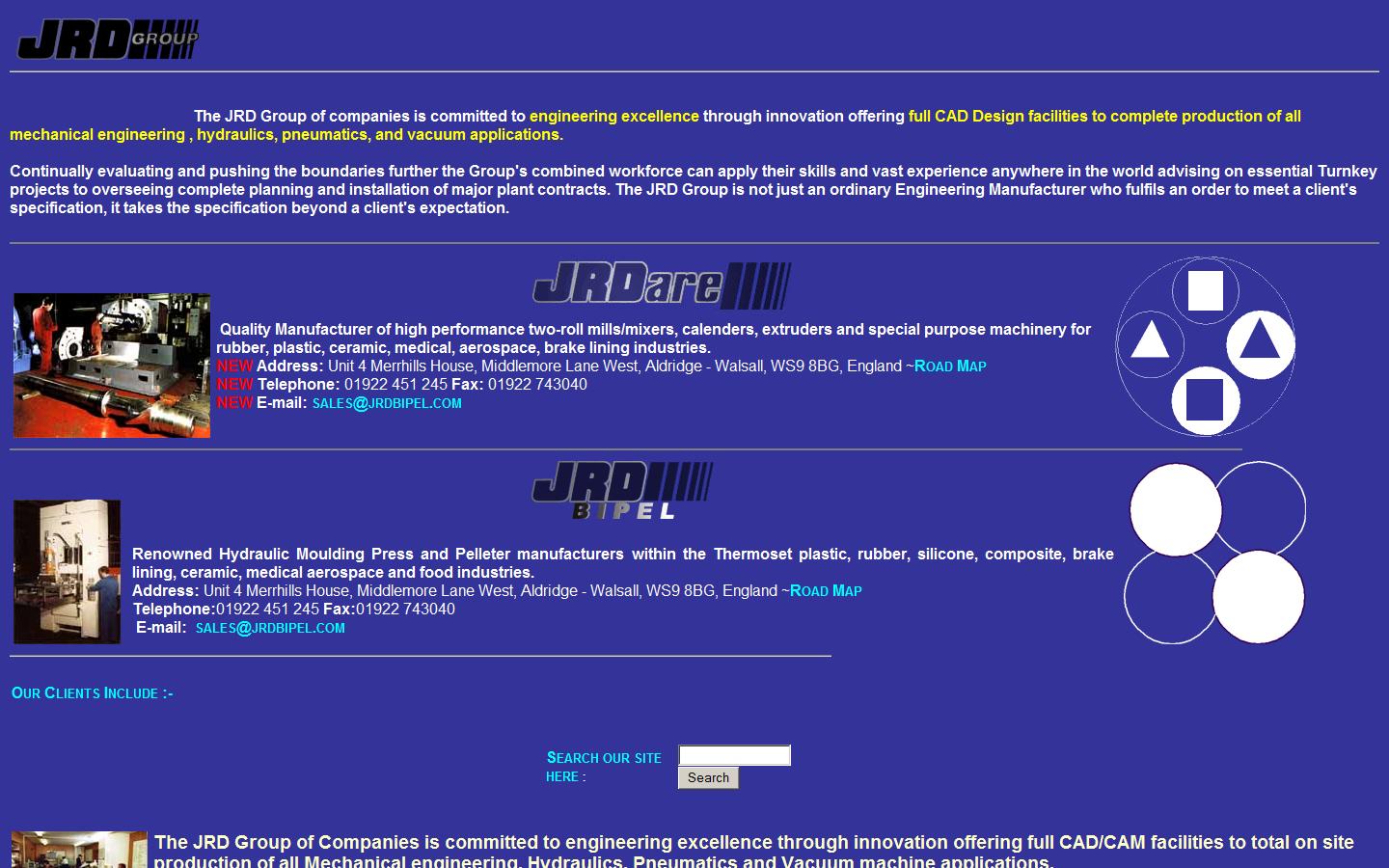 JRD Group Website